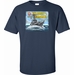 USS Harvey C. Barnum Jr DDG-124 Printed Art T-Shirt