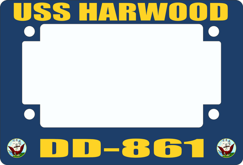 USS Harwood DD-861 Motorcycle Frame
