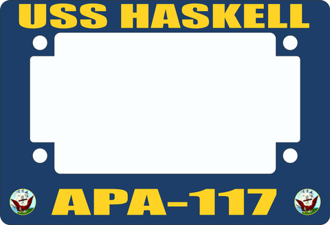 USS Haskell APA-117 Motorcycle Frame