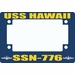USS Hawaii SSN-776 Motorcycle Frame