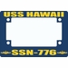 USS Hawaii SSN-776 Motorcycle Frame
