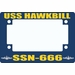 USS Hawkbill SSN-666 Motorcycle Frame