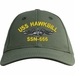 USS Hawkbill SSN-666 with Dolphins Custom Embroidered Cap