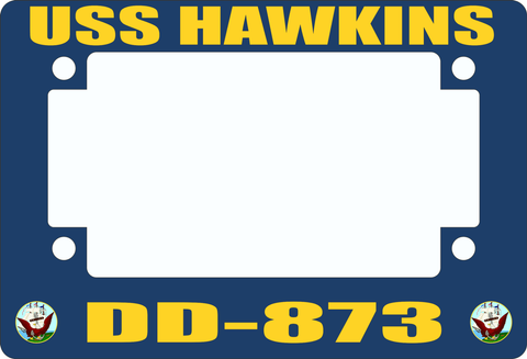 USS Hawkins DD-873 Motorcycle Frame