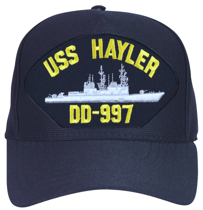 USS Hayler DD-997 Ship Cap
