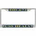 USS Healy DD-672 License Plate Frame