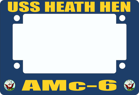 USS Heath Hen AMc-6 Motorcycle Frame