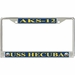 USS Hecuba AKS-12 License Plate Frame