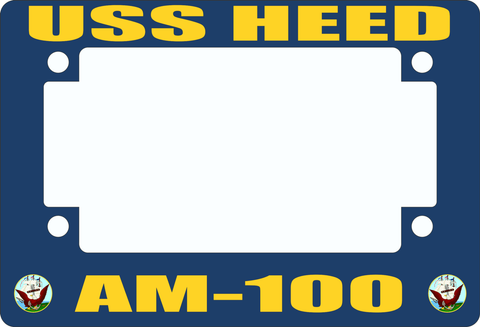 USS Heed AM-100 Motorcycle Frame