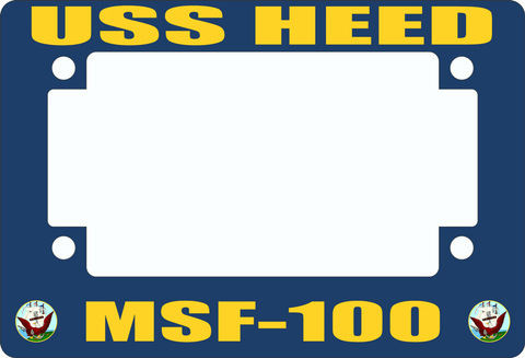 USS Heed MSF-100 Motorcycle Frame