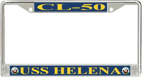 USS Helena CL-50 License Plate Frame