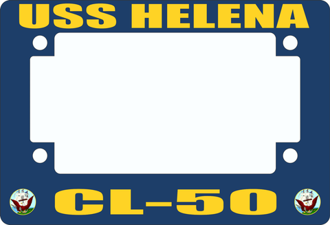 USS Helena CL-50 Motorcycle Frame