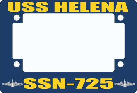 USS Helena SSN-725 Motorcycle Frame