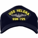 USS Helena SSN-725 Silver Dolphin Cap