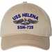USS Helena SSN-725 with Dolphins Unstructured Dad Cap