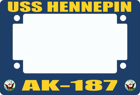 USS Hennepin AK-187 Motorcycle Frame