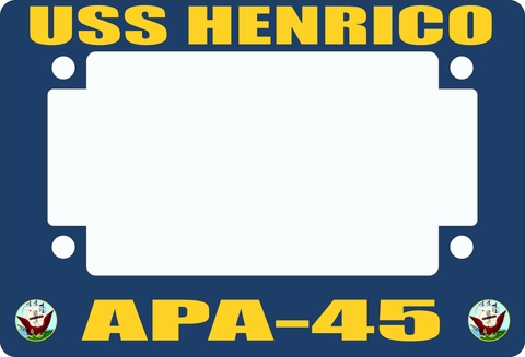 USS Henrico APA-45 Motorcycle Frame