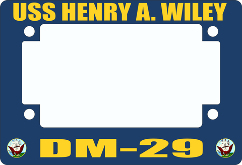 USS Henry A. Wiley DM-29 Motorcycle Frame