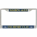 USS Henry Clay SSBN-625 License Plate Frame