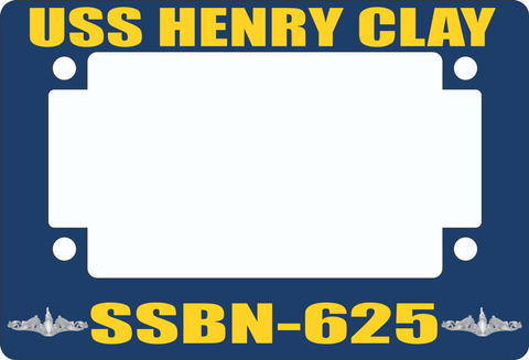 USS Henry Clay SSBN-625 Motorcycle Frame