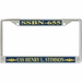 USS Henry L. Stimson SSBN-655 License Plate Frame