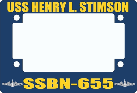 USS Henry L. Stimson SSBN-655 Motorcycle Frame