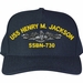 USS Henry M. Jackson SSBN-730 Custom Embroidered Cap