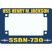 USS Henry M. Jackson SSBN-730 Motorcycle Frame