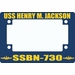 USS Henry M. Jackson SSBN-730 Motorcycle Frame