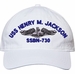 USS Henry M Jackson SSBN-730 with Dolphins Unstructured Dad Cap