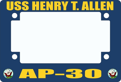 USS Henry T. Allen AP-30 Motorcycle Frame