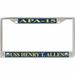 USS Henry T. Allen APA-15 License Plate Frame