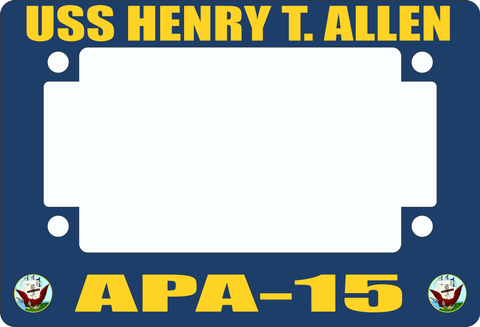 USS Henry T. Allen APA-15 Motorcycle Frame