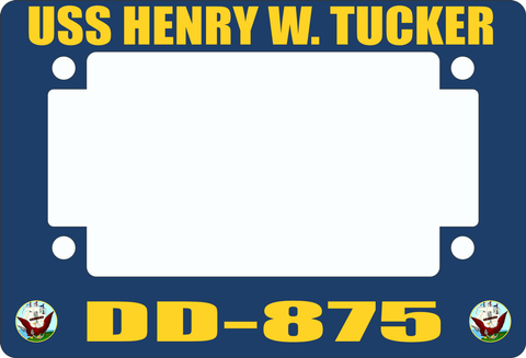 USS Henry W. Tucker DD-875 Motorcycle Frame