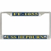 USS Hepburn FF-1055 License Plate Frame