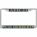 USS Herbert APD-22 License Plate Frame
