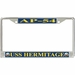 USS Hermitage AP-54 License Plate Frame
