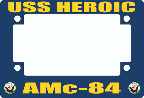 USS Heroic AMc-84 Motorcycle Frame