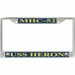 USS Heron MHC-52 License Plate Frame