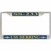 USS Herring SS-233 License Plate Frame
