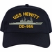 USS Hewitt DD-966 Embroidered Cap