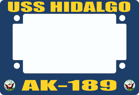 USS Hidalgo AK-189 Motorcycle Frame