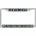 USS Highlands APA-119 License Plate Frame