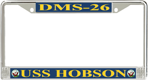 USS Hobson DMS-26 License Plate Frame
