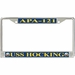 USS Hocking APA-121 License Plate Frame