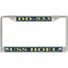 USS Hoel DD-533 License Plate Frame
