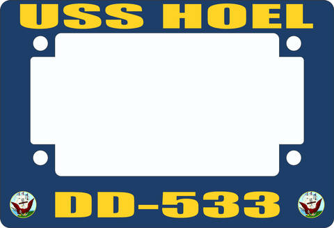USS Hoel DD-533 Motorcycle Frame