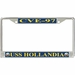 USS Hollandia CVE-97 License Plate Frame