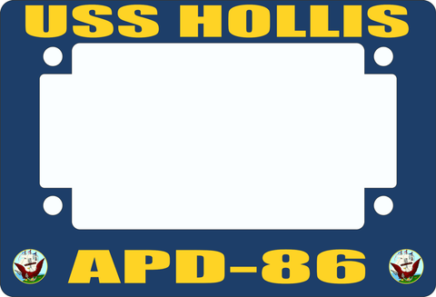 USS Hollis APD-86 Motorcycle Frame
