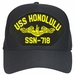 USS Honolulu SSN-718 ( Gold Dolphins ) Submarine Officers Cap